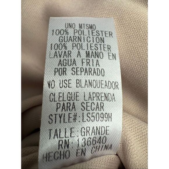 Akira Chicago Red Label Gold Sequined Scalloped Hem Mini Skirt - Picture 8 of 8